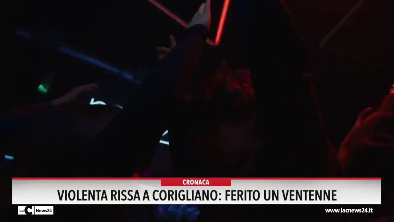 Violenta rissa a Corigliano, ferito un ventenne