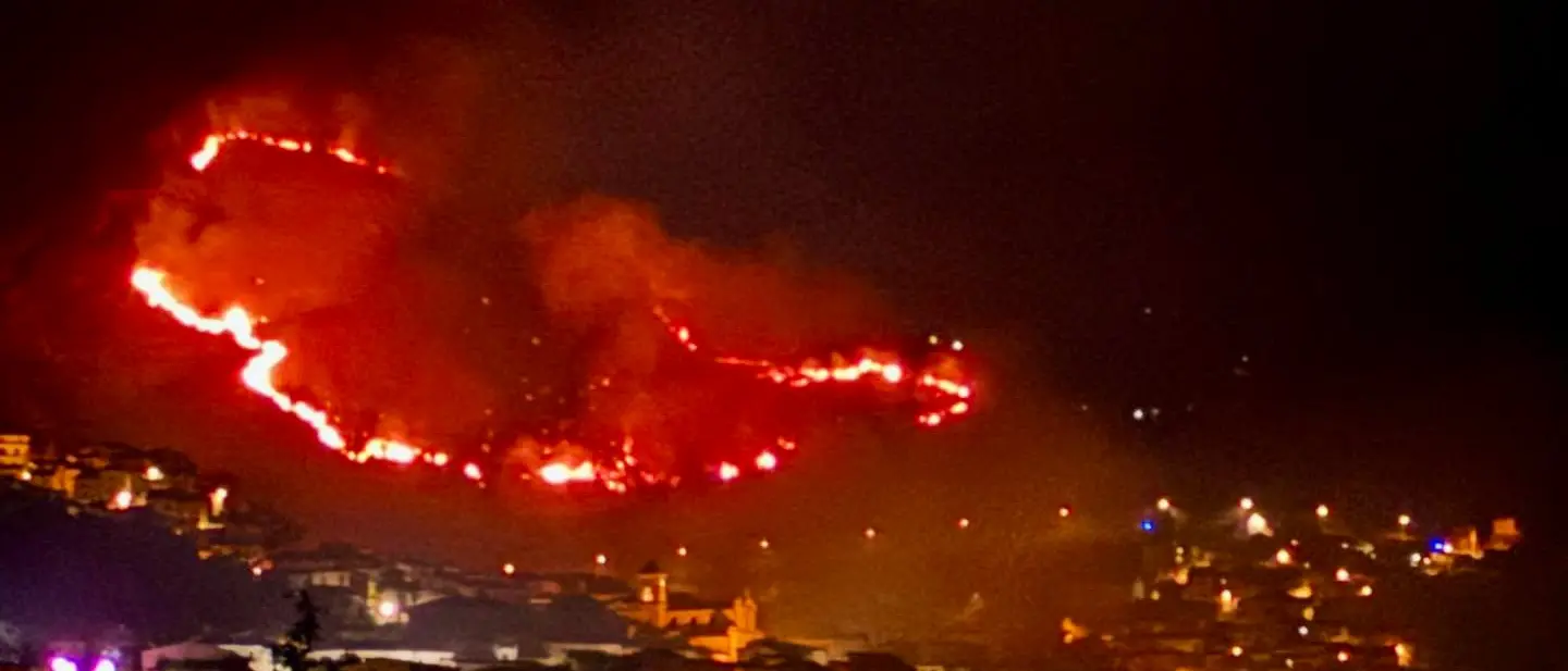 Incendi in Calabria, l’allarme arriva dal\u00A0satellite Copernicus: «Alto rischio ai primi di agosto»\n