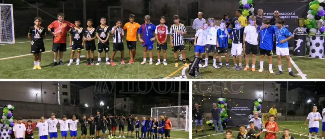 Torna il torneo di\u00A0calcio a 5\u00A0“Parghelia d’Amare”: prima del via la consegna di un defibrillatore alla Croce rossa\n