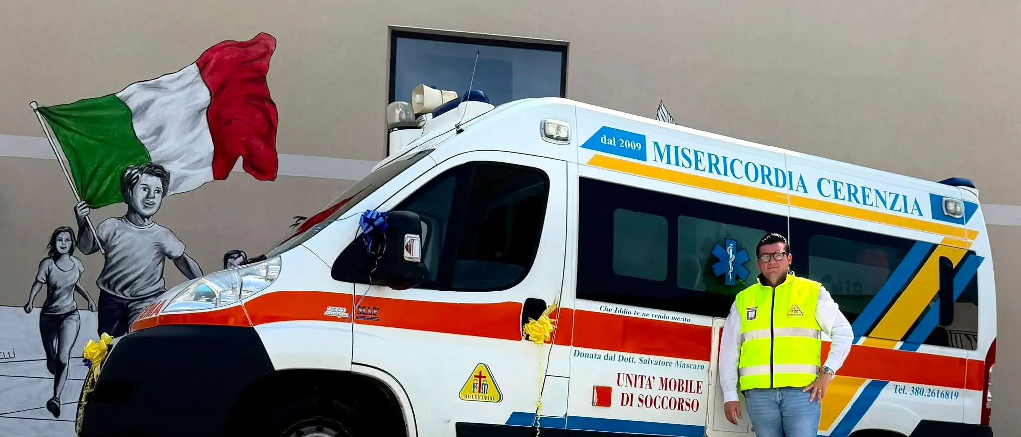 Sindaco del Crotonese rinuncia all’indennità e regala un’ambulanza al paese nel giorno del suo compleanno\n