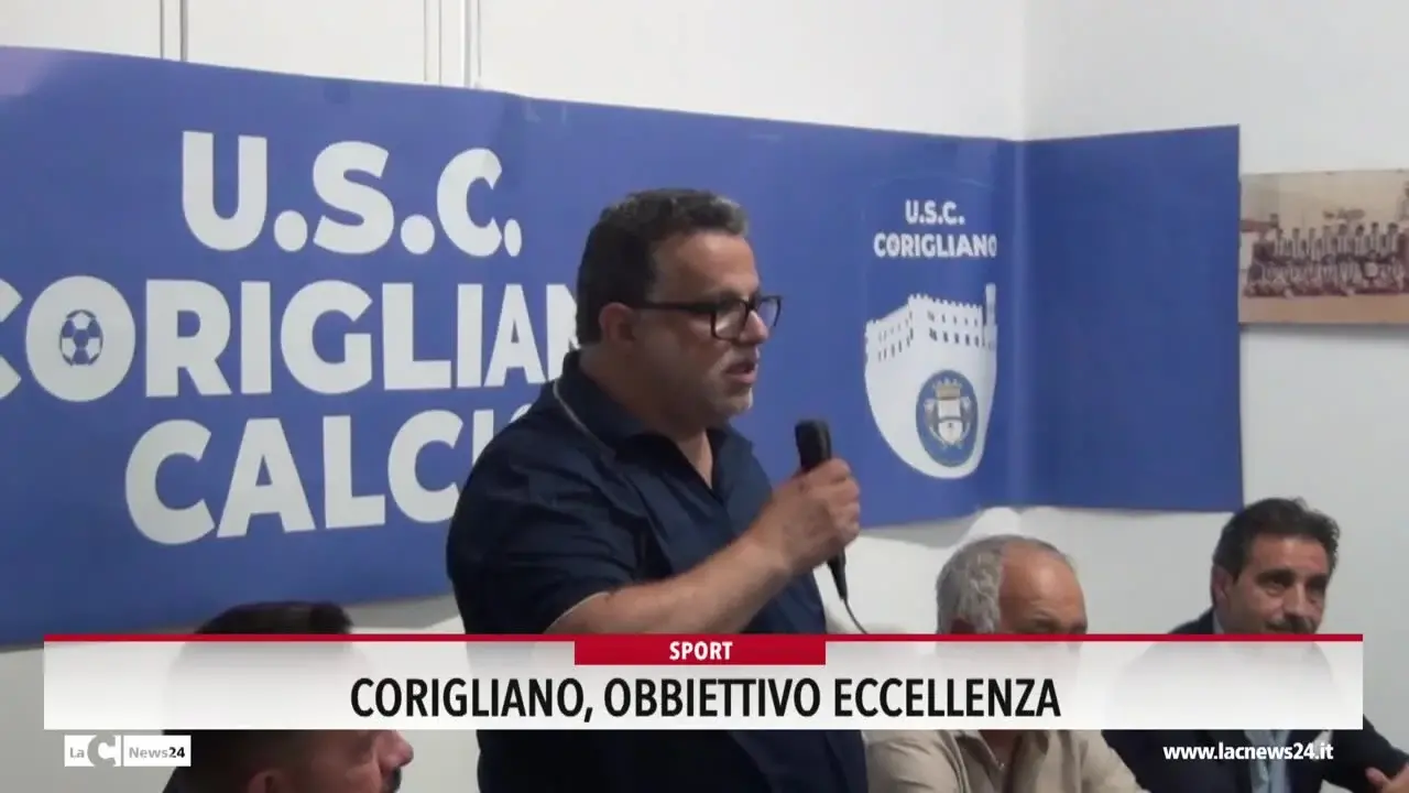 Corigliano, obbiettivo Eccellenza