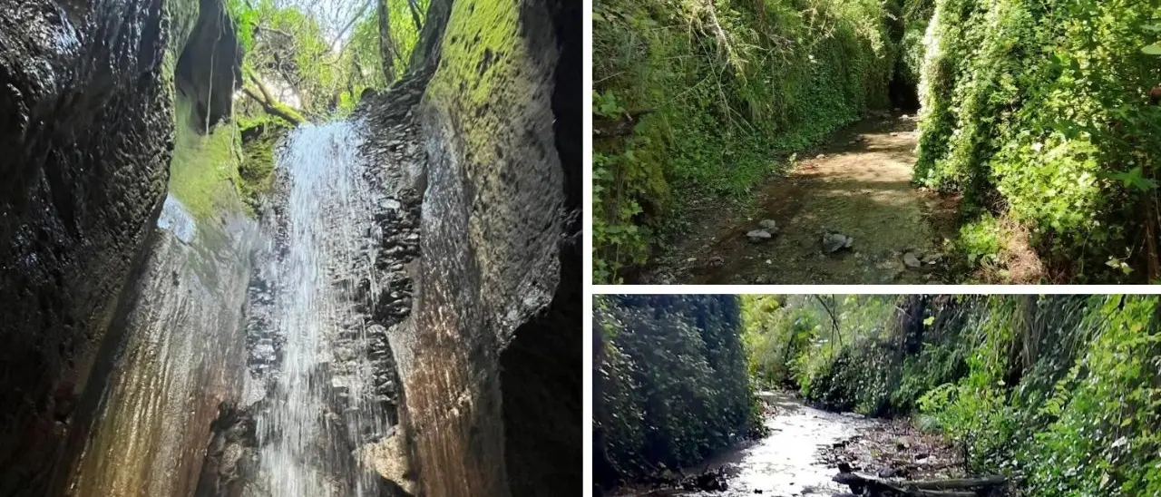 La Grotta dei mulini di Sant’Anna, il canyon segreto dove l’acqua nasconde una cascata tra gli ulivi\n
