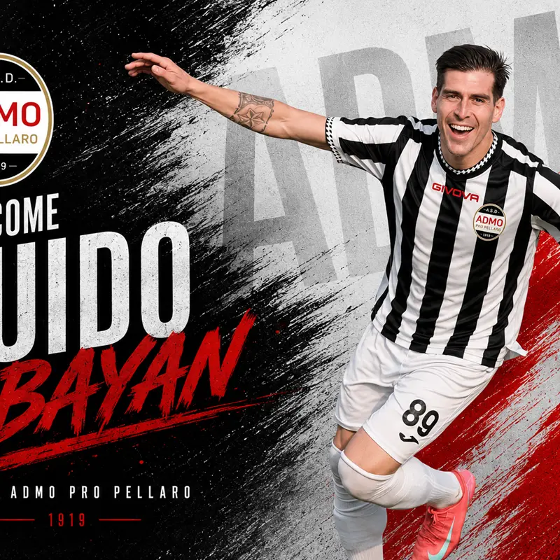 Admo\u00A0Pro Pellaro 1919, arriva il Tangue:\u00A0Guido Abayan è un giocatore bianconero\u00A0\n