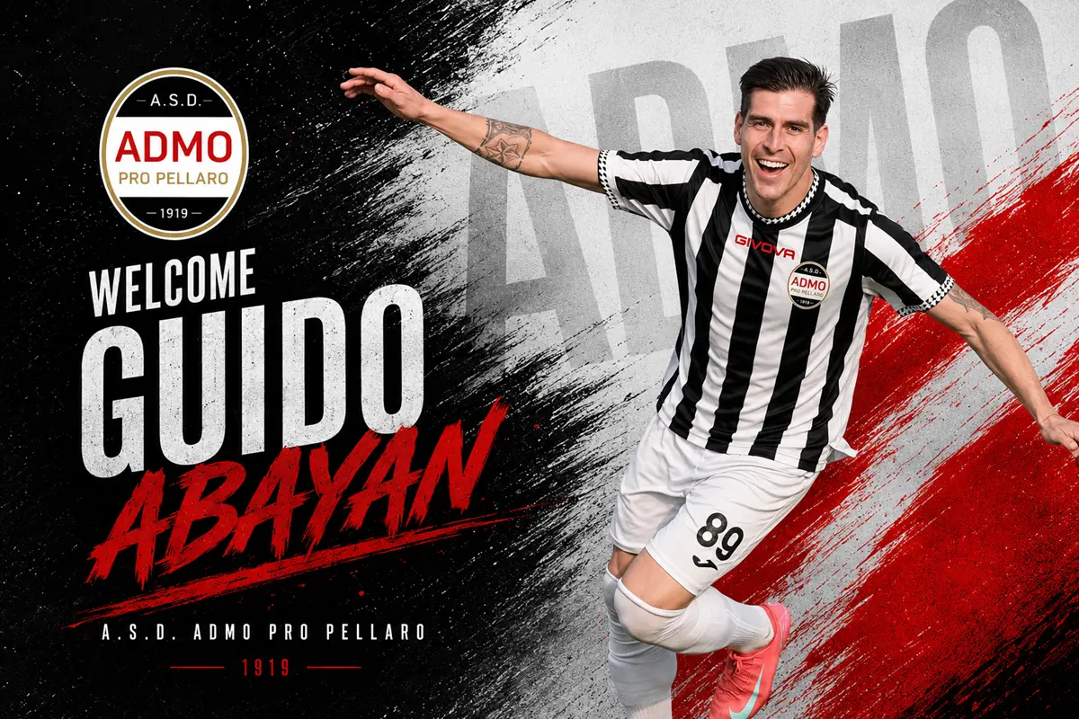 Admo\u00A0Pro Pellaro 1919, arriva il Tangue:\u00A0Guido Abayan è un giocatore bianconero\u00A0\n