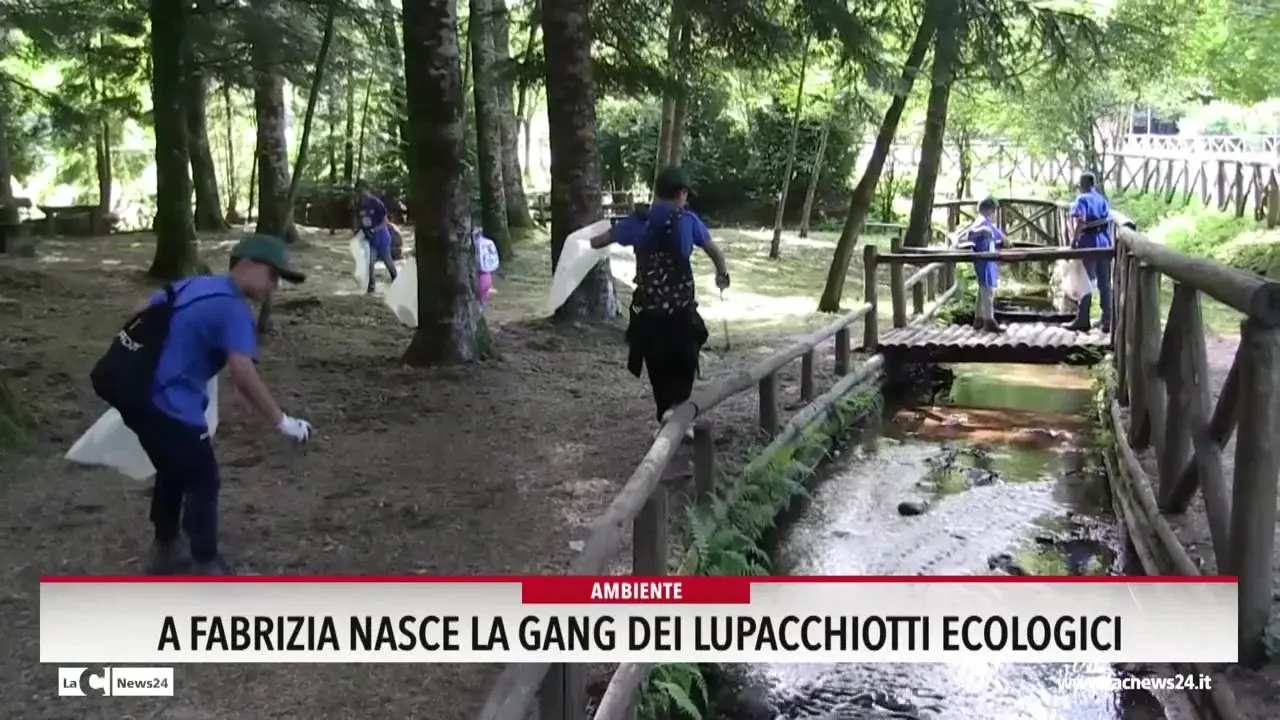 A Fabrizia nasce la gang dei Lupacchiotti ecologici