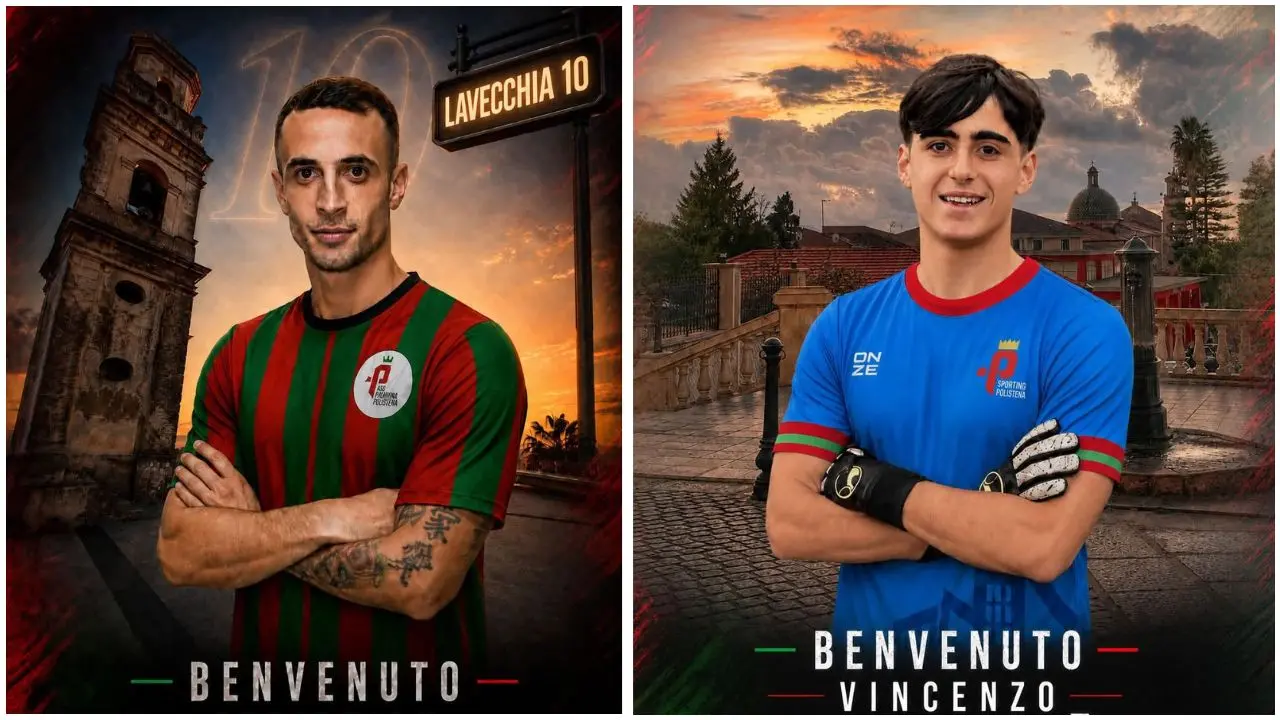Dilettanti, doppio colpo di spessore per lo Sporting Polistena: ufficiali gli arrivi di Lavecchia e Cutrì\n