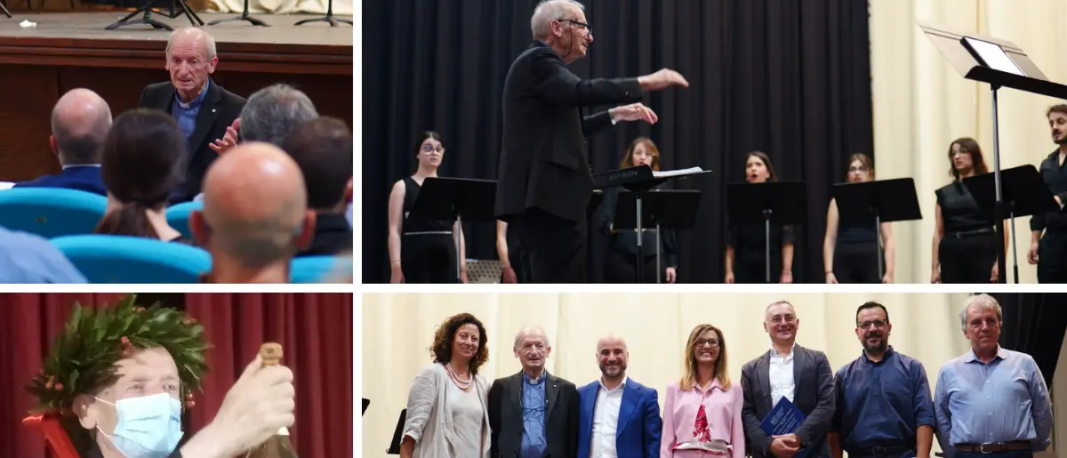 Tra le cure\u00A0in Ematologia e lo studio al\u00A0Conservatorio, don Pino Latelli si laurea al Torrefranca di Vibo:\u00A0«Un esempio per tutti»\n