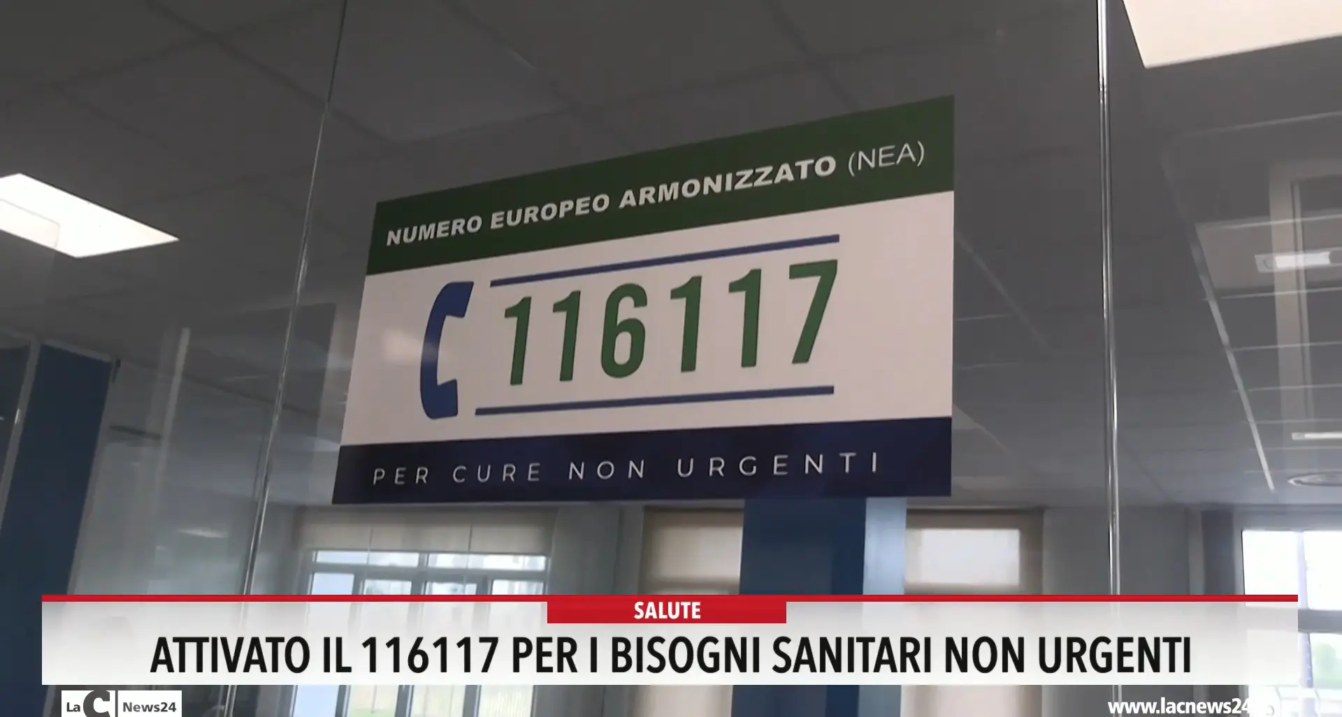 Attivato il 116117 per i bisogni sanitari non urgenti