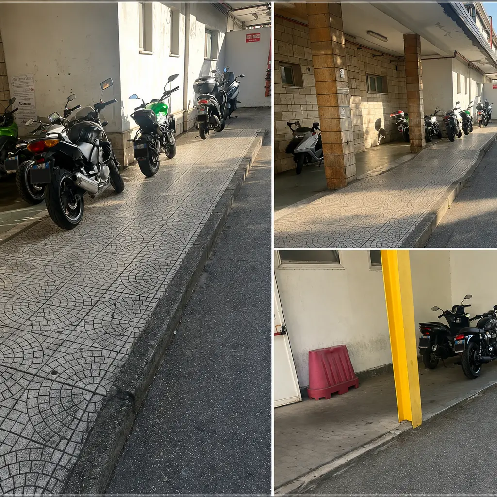 Ospedale di Vibo, Forza Italia Giovani: «Servono parcheggi per moto e scooter, marciapiedi e ingressi non possono diventare aree di sosta»\u00A0\u00A0\n