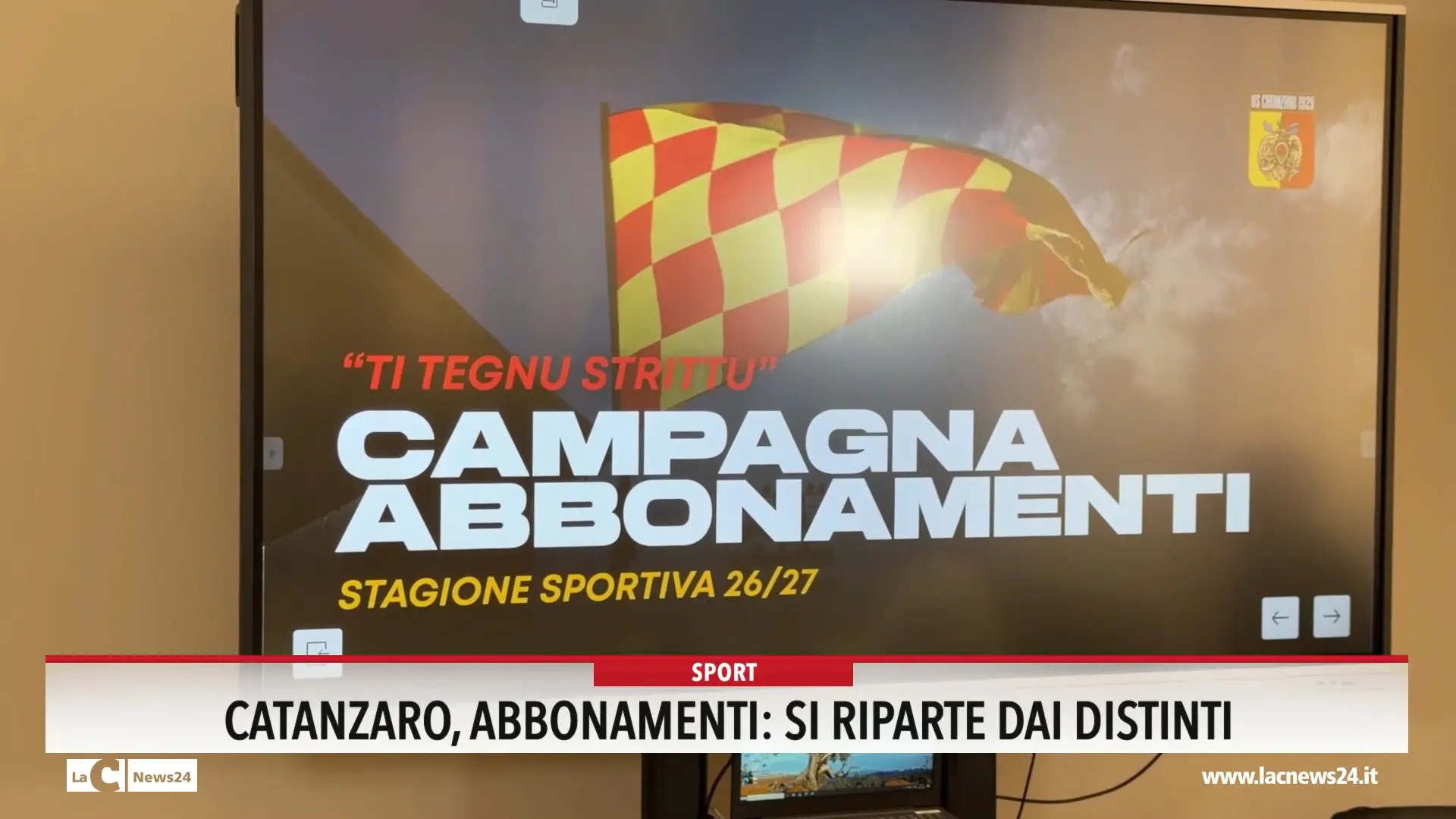 Catanzaro, abbonamenti: si riparte dai Distinti