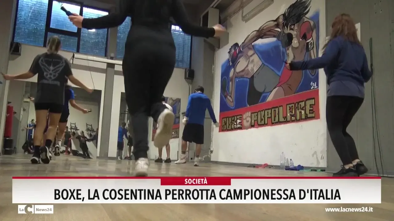 Boxe, la cosentina Perrotta campionessa d'Italia