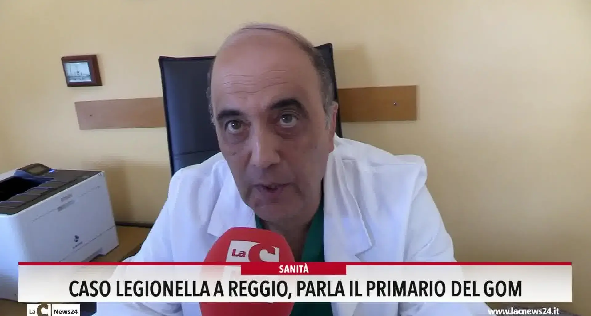 Caso Leggionella a Reggio, parla il primario del Gom