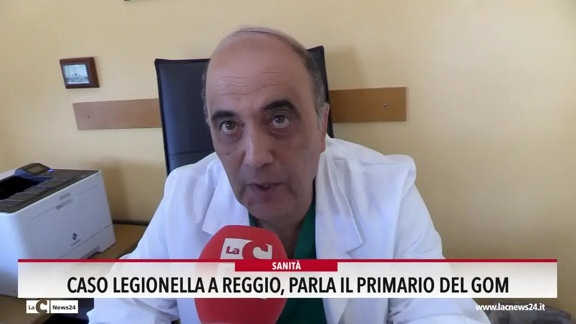 Caso Leggionella a Reggio, parla il primario del Gom