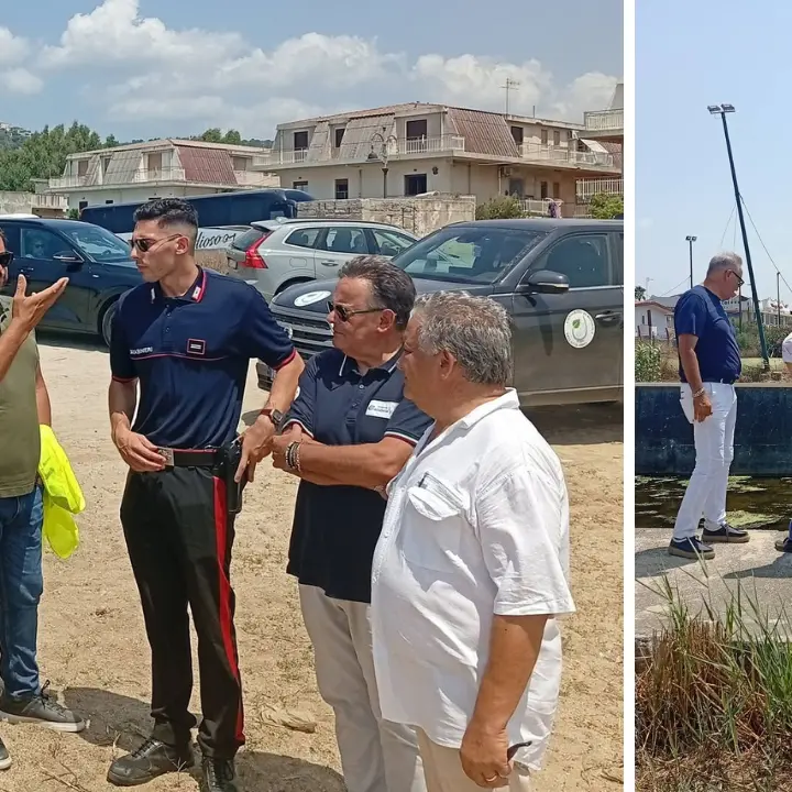 Depurazione e tutela del territorio a Nicotera,\u00A0sopralluogo dell’assessore regionale Montuoro:\u00A0«Interventi attesi da trent'anni»\n