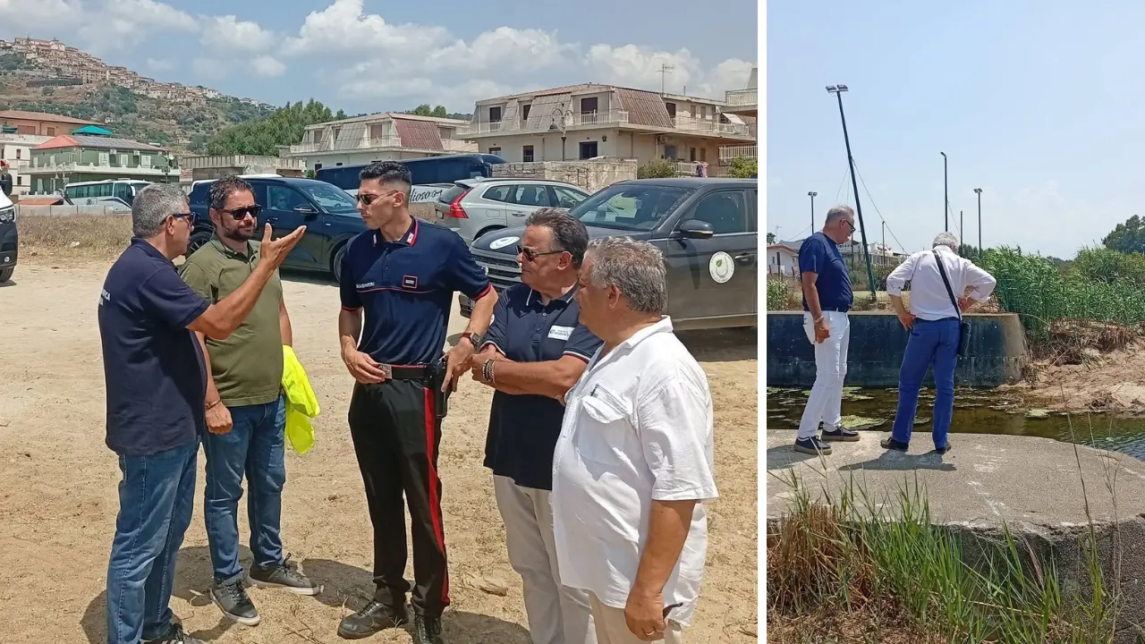 Depurazione e tutela del territorio a Nicotera,\u00A0sopralluogo dell’assessore regionale Montuoro:\u00A0«Interventi attesi da trent'anni»\n