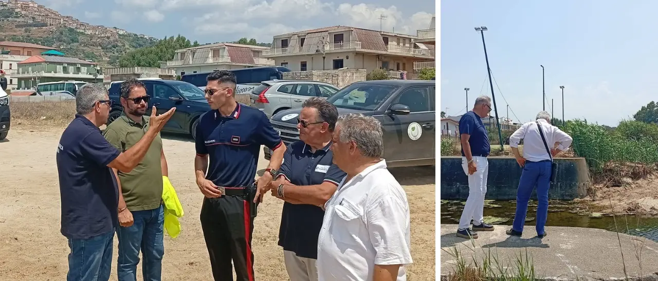 Depurazione e tutela del territorio a Nicotera,\u00A0sopralluogo dell’assessore regionale Montuoro:\u00A0«Interventi attesi da trent'anni»\n