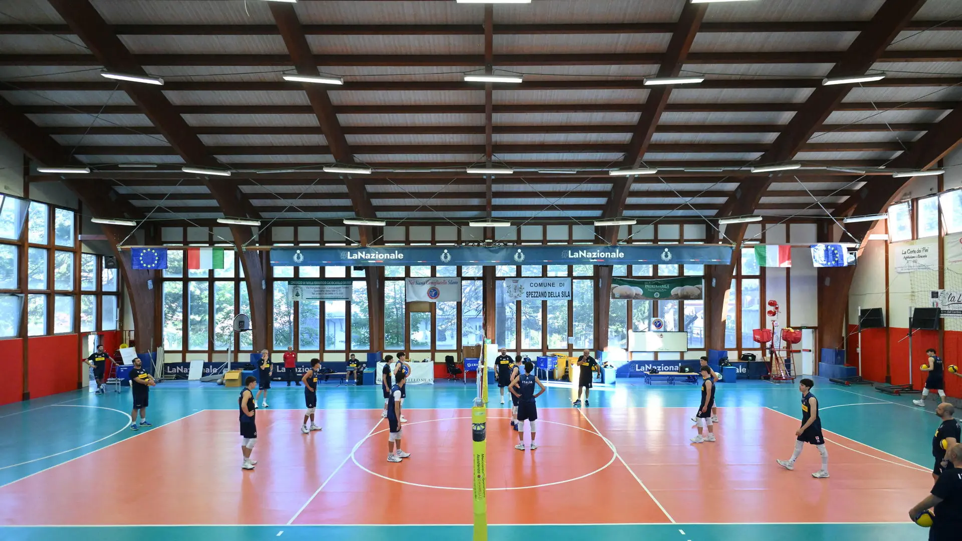 Allenamenti Nazionali Maschili 2026 a Camigliatello (Calabria).
