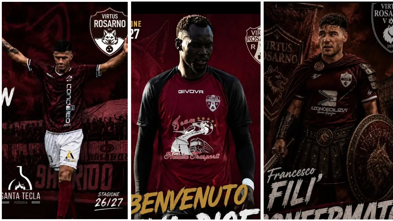 Virtus Rosarno, mercato nel vivo: confermato Filì, Esperon torna e Diouf rinforza la difesa\n\n\n