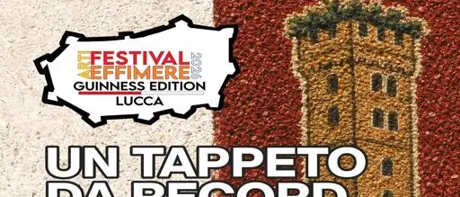 Festival Arti Effimere Guinness Edition Lucca 2026: l'Infiorata di Taurianova ospite d’onore\n
