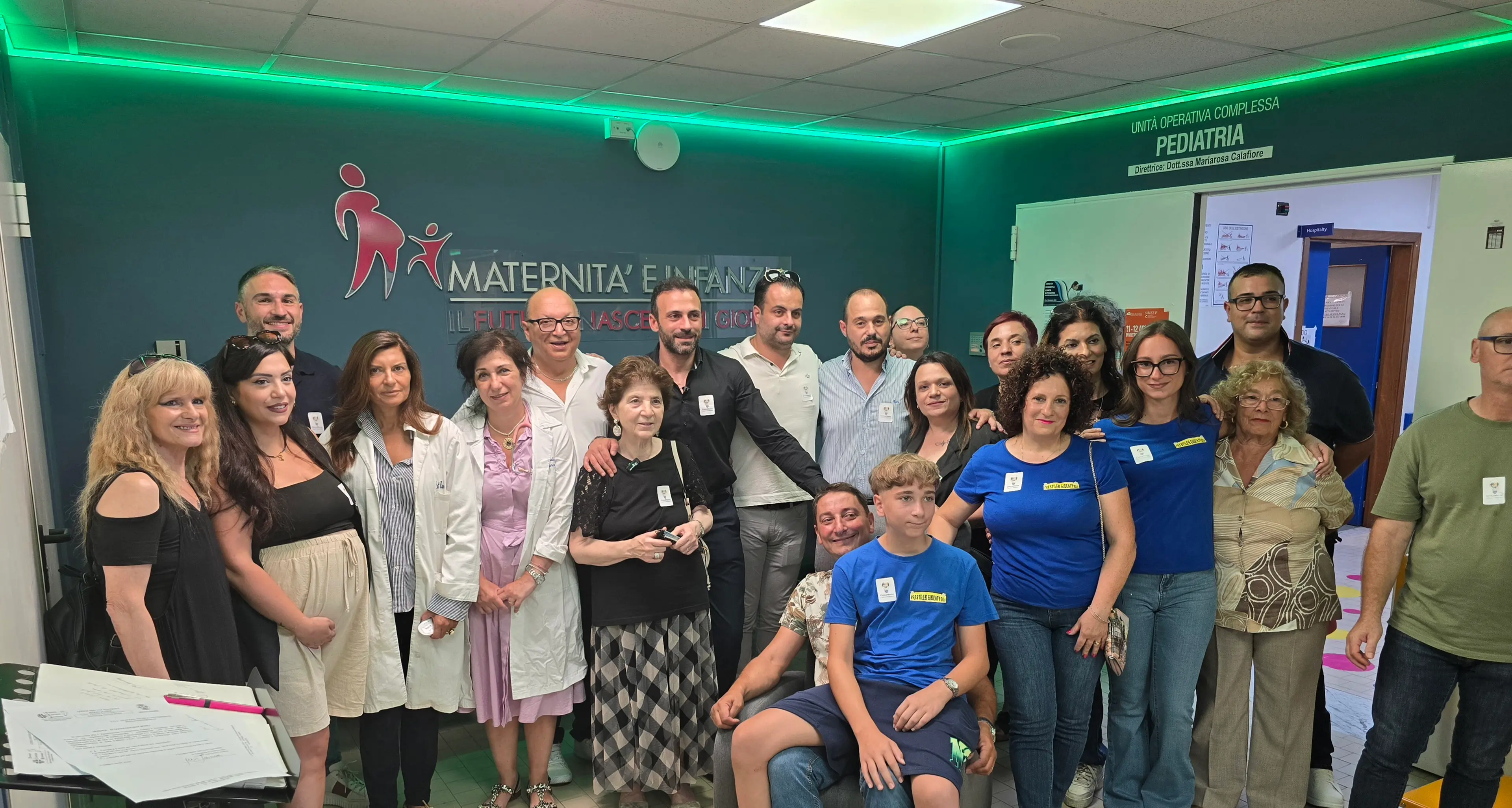 Polistena, CivicaMente rinnova i reparti dell'ospedale: nuovi spazi e servizi per pazienti e famiglie\n