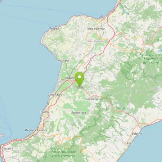 Terremoto in Calabria: scossa di magnitudo 3.5. Epicentro nella Piana di Gioia Tauro\n
