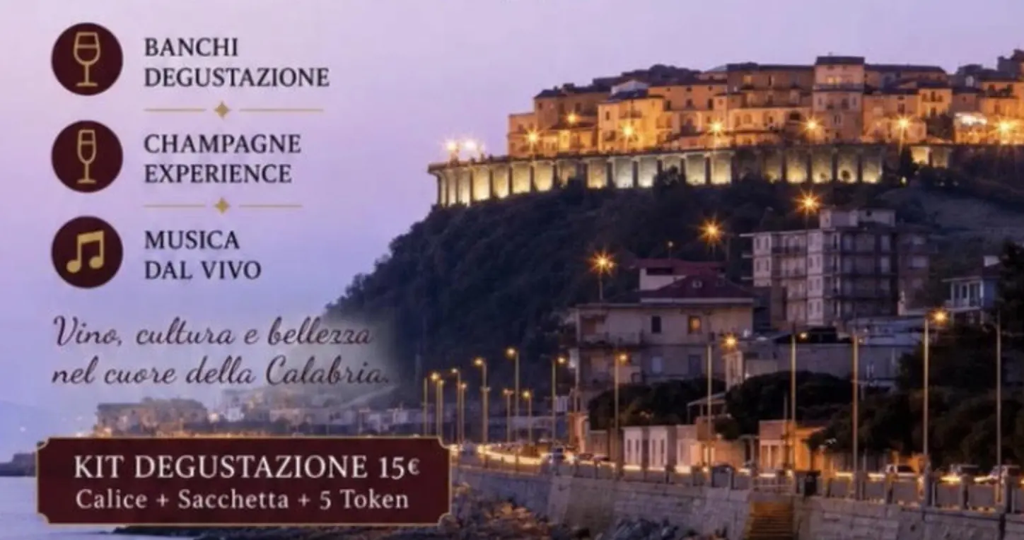 San Lucido Wine Festival, due serate tra degustazioni e Champagne Experience nel centro storico\n