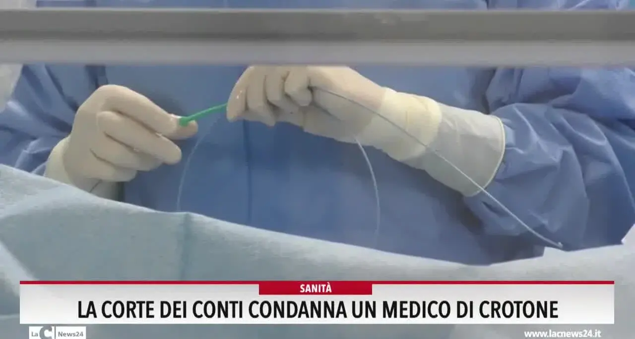 La Corte dei Conti condanna un medico di Crotone