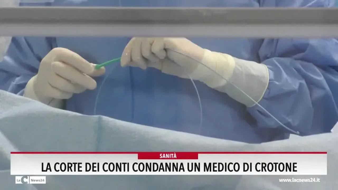 La Corte dei Conti condanna un medico di Crotone