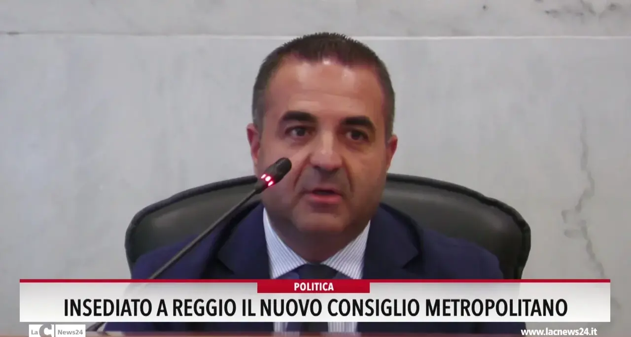 Insediato a Reggio il nuovo Consiglio metropolitano