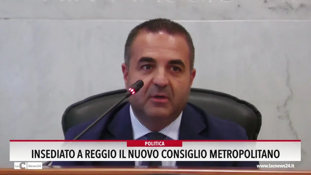 Insediato a Reggio il nuovo Consiglio metropolitano