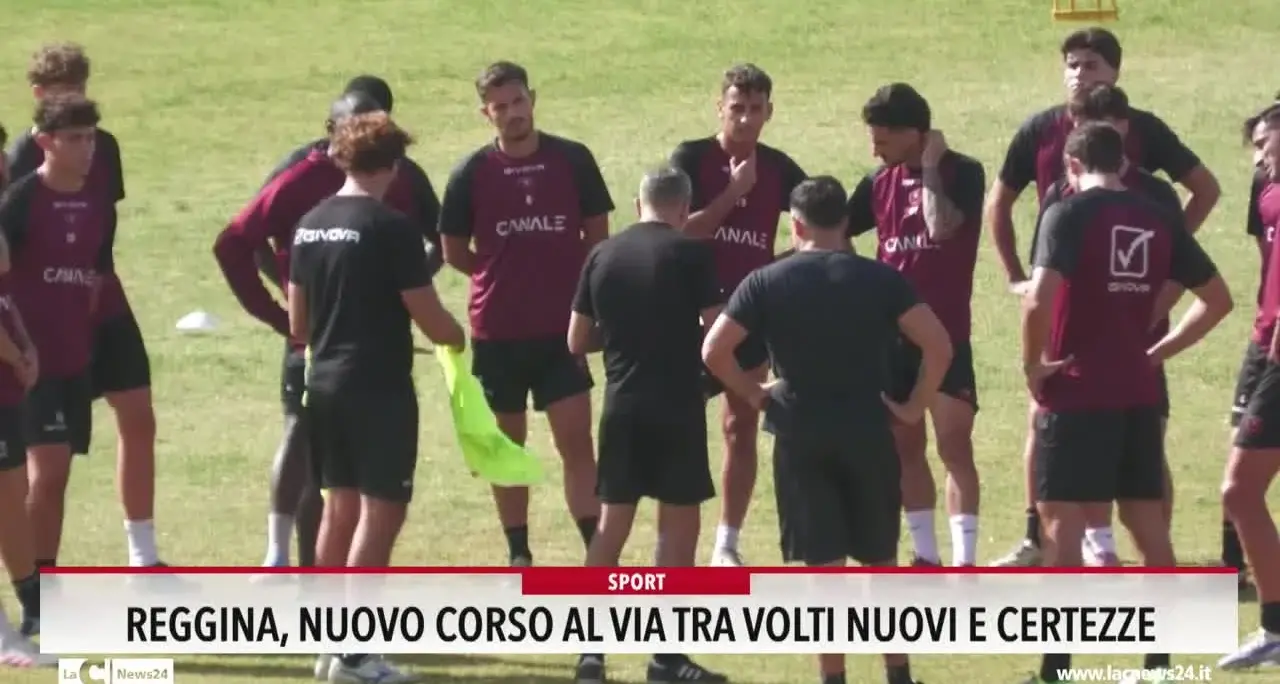 Reggina, nuovo corso al via tra volti nuovi e certezze