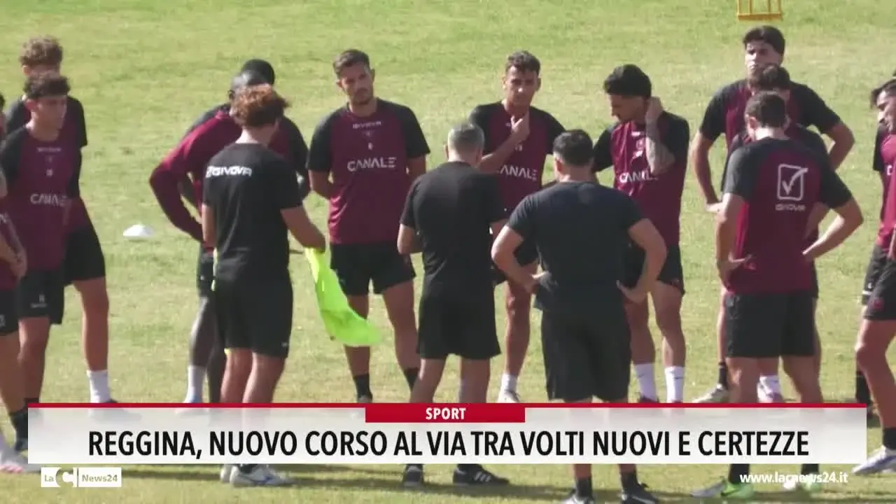 Reggina, nuovo corso al via tra volti nuovi e certezze