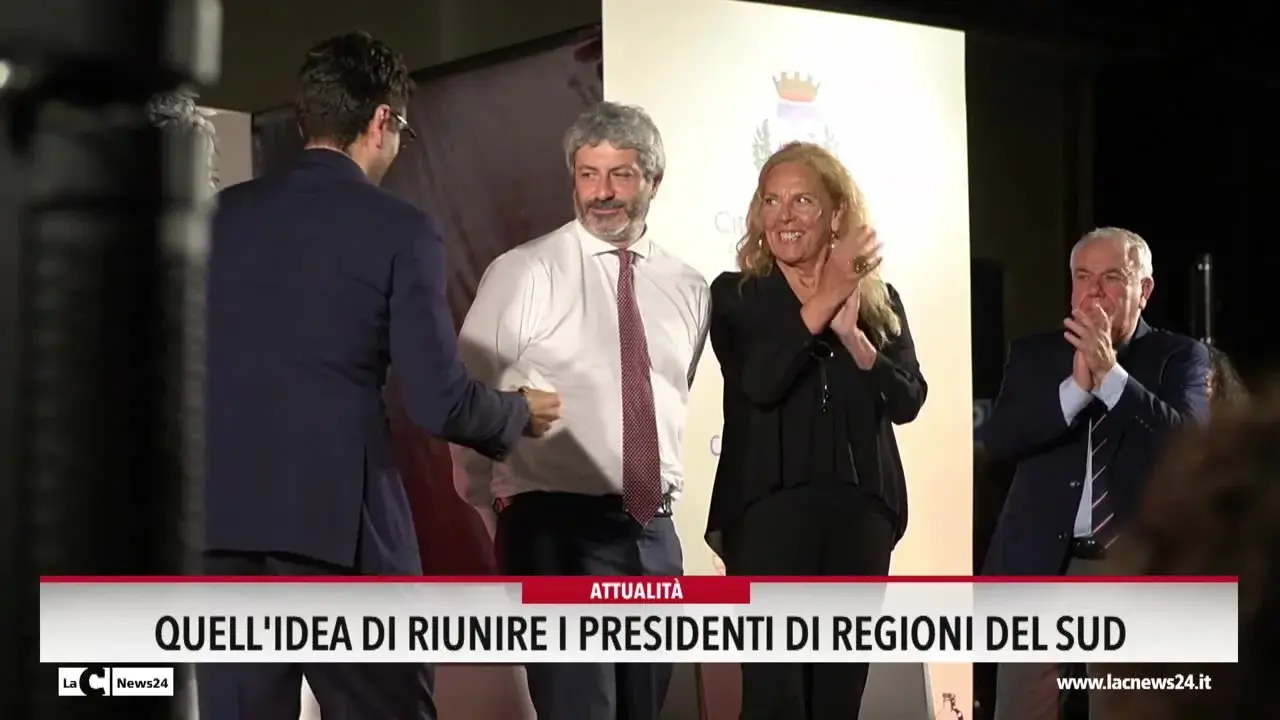 Quell'idea di riunire i presidenti di Regioni del Sud
