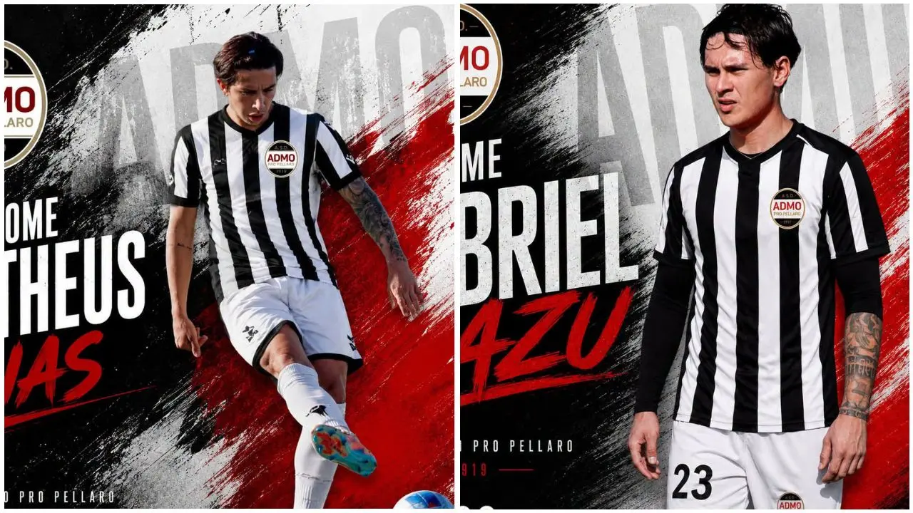 Dilettanti, Admo Pro Pellaro senza freni: doppio colpo brasiliano con Matheus Dias e l'ex verdeoro Gabriel Kazu\n