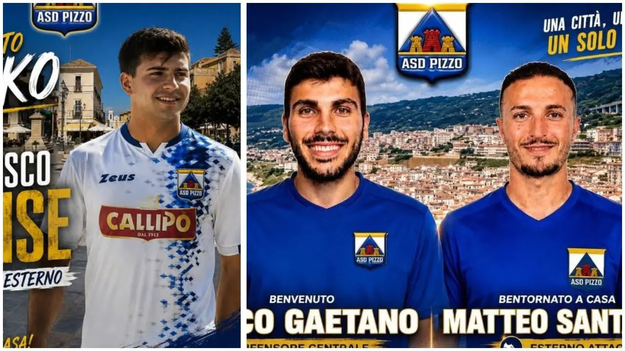 Dilettanti, il Pizzo prende forma in Promozione: dopo il ripescaggio il ds Vissicchio accende il mercato\n