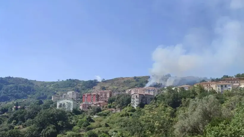 Incendio a Verbicaro