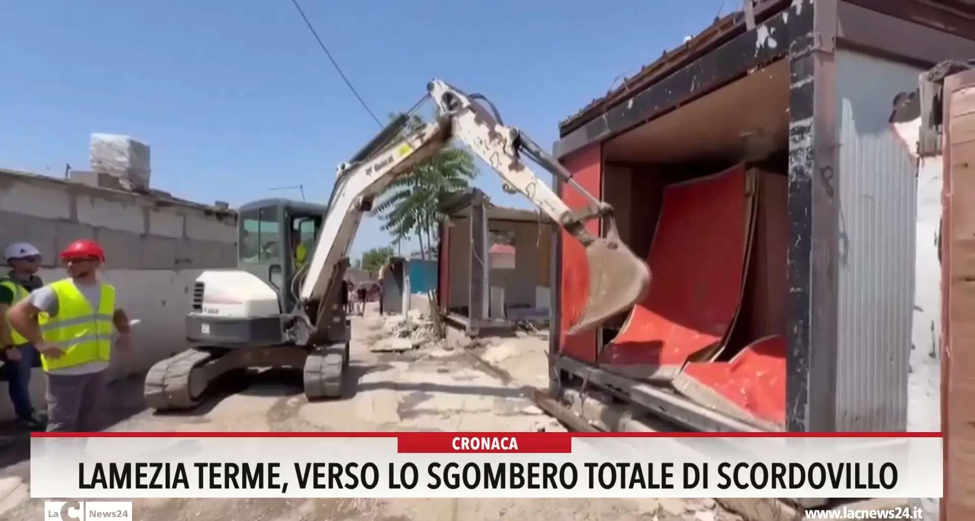Lamezia Terme verso lo sgombero totale di Scordovillo