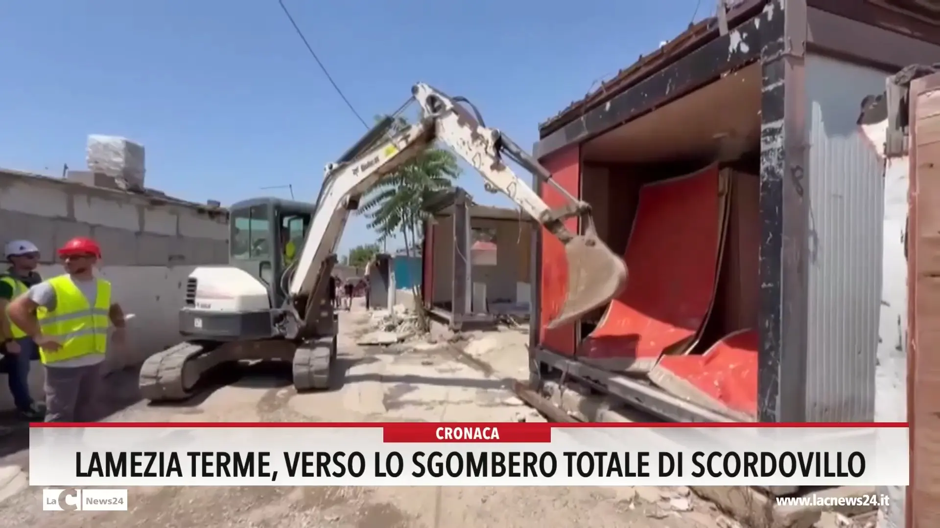 Lamezia Terme verso lo sgombero totale di Scordovillo