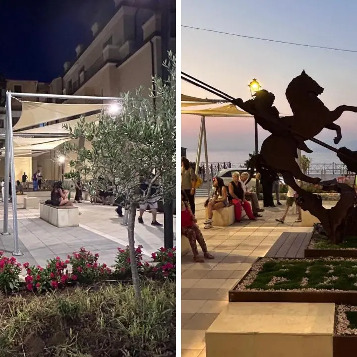 Pizzo ritrova piazzetta Mercato: conclusi i lavori di riqualificazione. Il sindaco: «Un traguardo per la comunità»\n