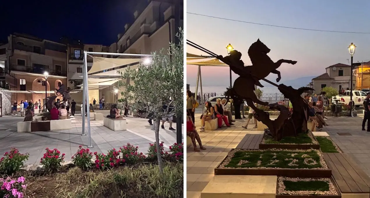 Pizzo ritrova piazzetta Mercato: conclusi i lavori di riqualificazione. Il sindaco: «Un traguardo per la comunità»\n
