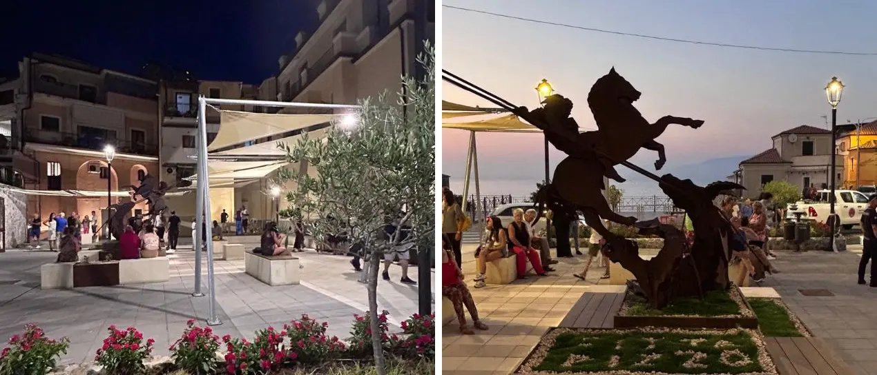 Pizzo ritrova piazzetta Mercato: conclusi i lavori di riqualificazione. Il sindaco: «Un traguardo per la comunità»\n