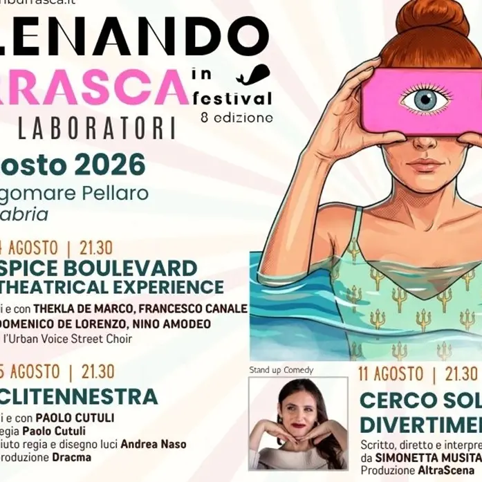 A Reggio iorna il Balenando Festival: ecco il\u00A0programma di agosto\n