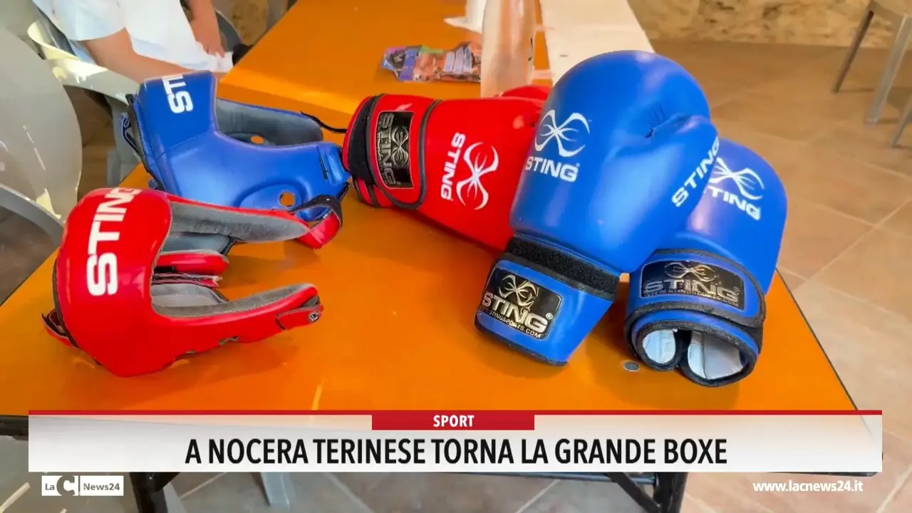A Nocera Terinese torna la grande boxe