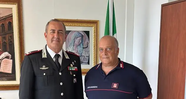 In congedo il luogotenente Macrì, storico comandante dei Carabinieri di Lido