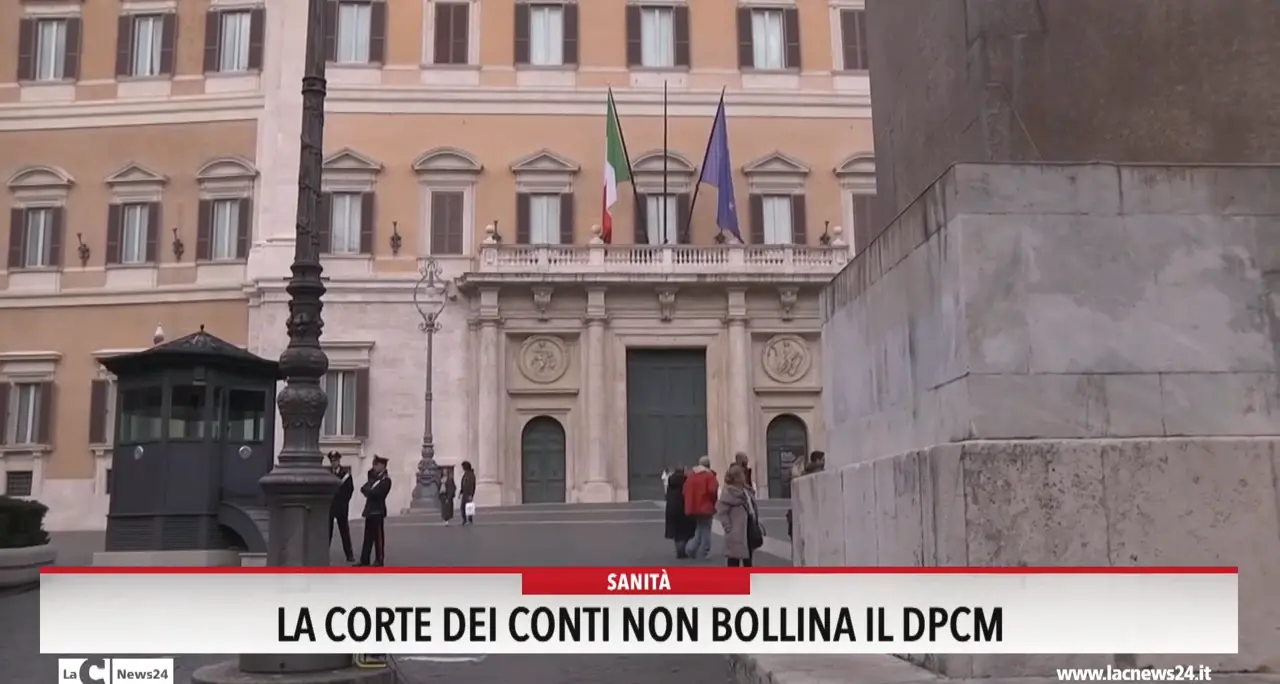 La Corte dei Conti non bollina il Dpcm