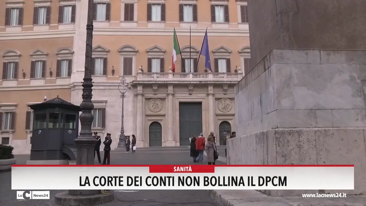 La Corte dei Conti non bollina il Dpcm