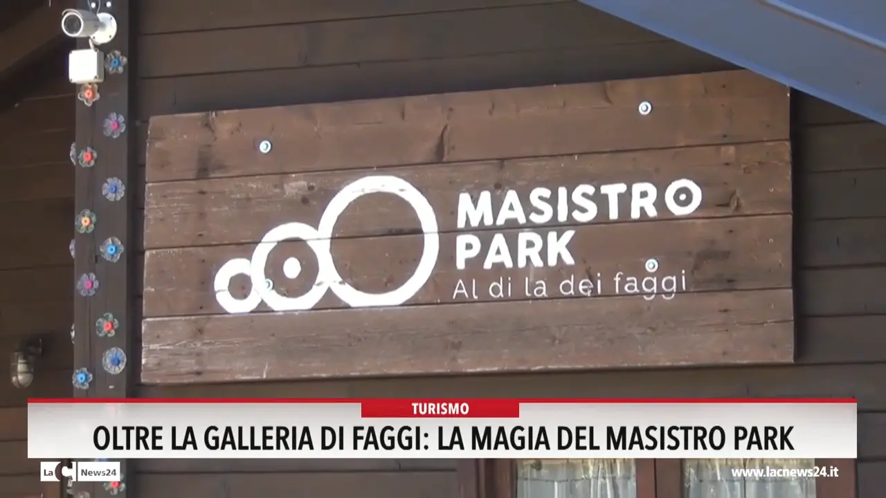 Oltre la galleria di faggi: la magia del Masistro Park