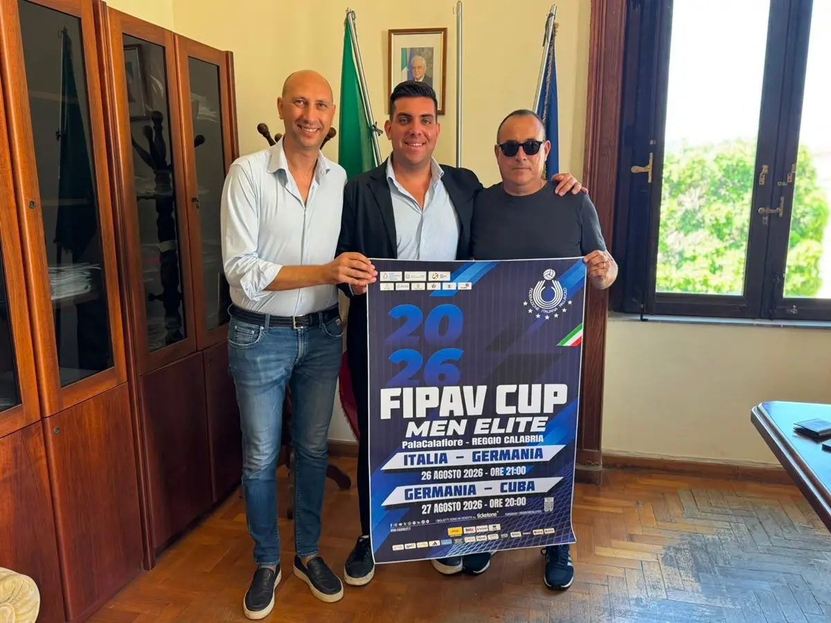 Fipav Cup 2026 a Reggio, verso la\u00A0sfida Italia-Germania al palaCalafiore\n