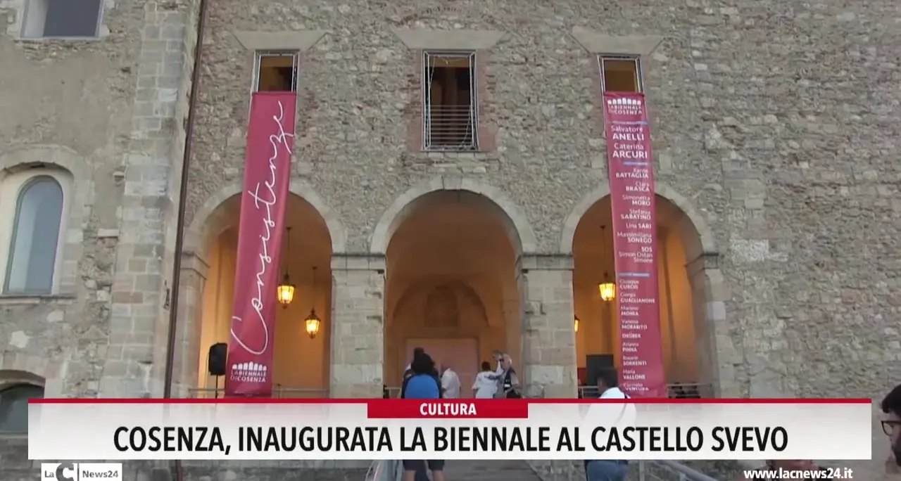 Cosenza, inaugurata la biennale al Castello Svevo