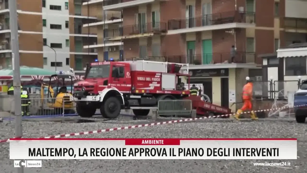 Maltempo in Calabria, la Regione approva il piano degli interventi